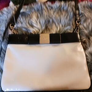 Kate Spade Black and White Crossbody Bag